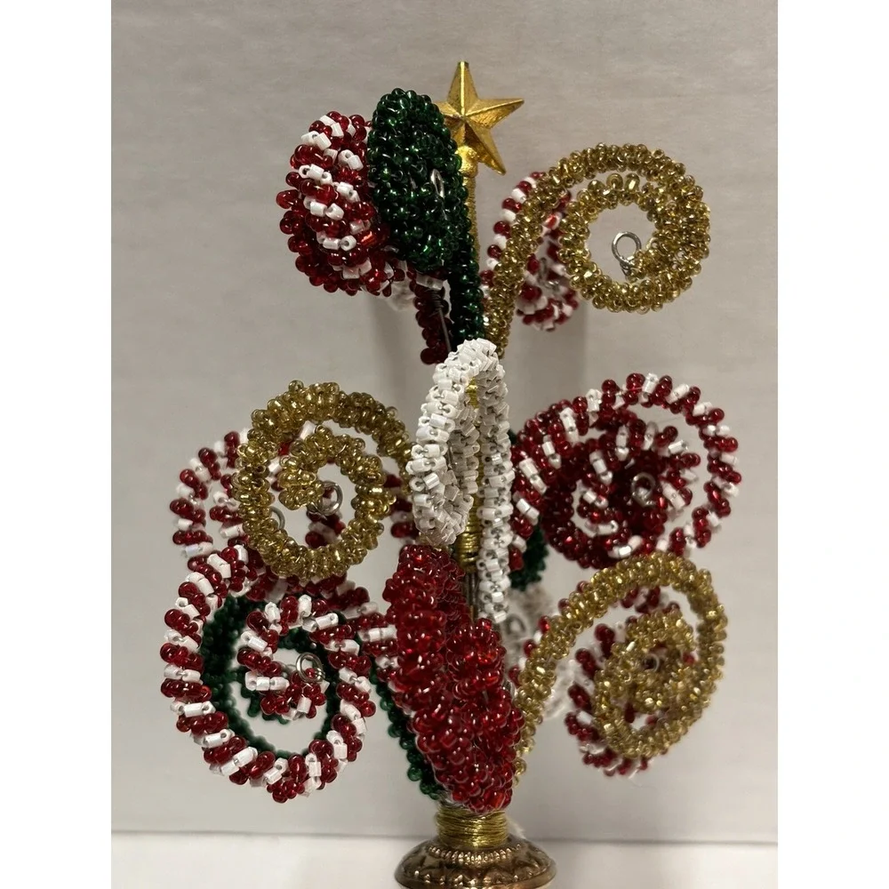 Pier 1 Imports Christmas Holiday Wine Bottle Stopper‎ Festive Oversized curls